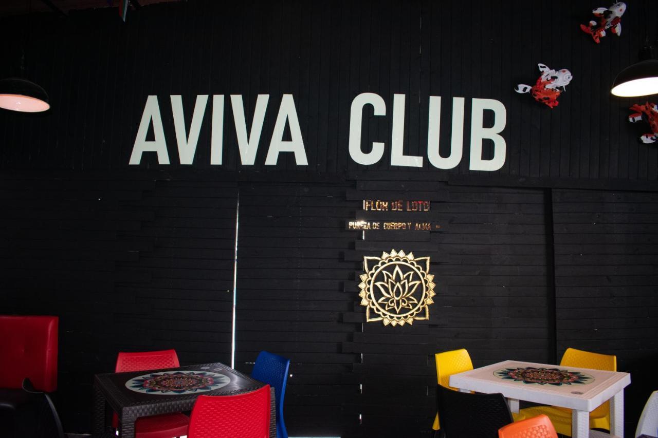 Club Aviva Guatavita - Hostel - Restaurante, Disco & Bar Kültér fotó